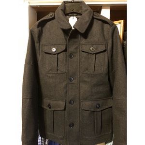 Express Wool Men’s Peacoat Size XS